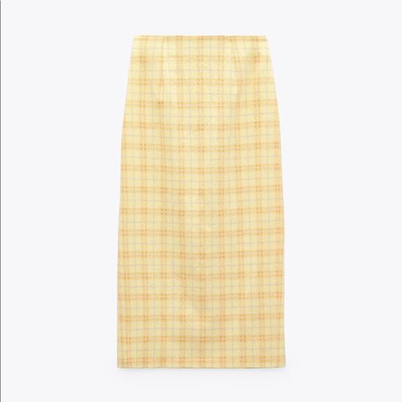 Zara blogger favorite plaid midi skirt - Picture 12 of 13